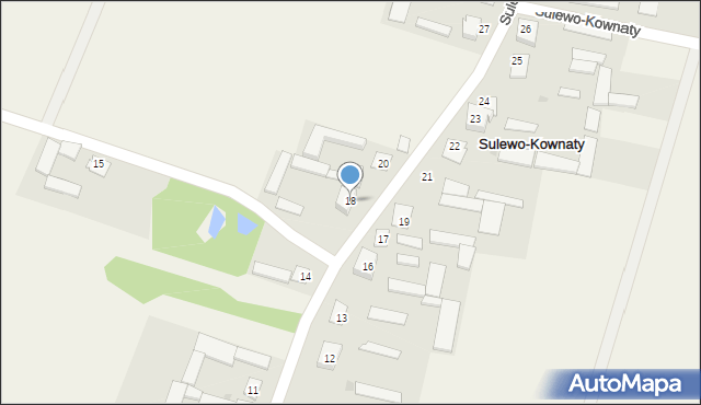 Sulewo-Kownaty, Sulewo-Kownaty, 18, mapa Sulewo-Kownaty