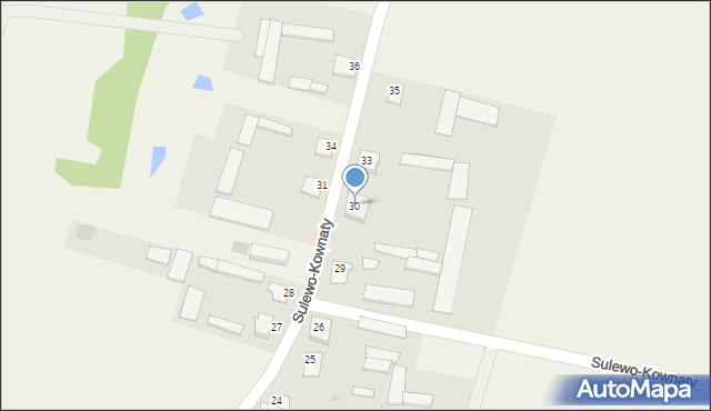 Sulewo-Kownaty, Sulewo-Kownaty, 30, mapa Sulewo-Kownaty