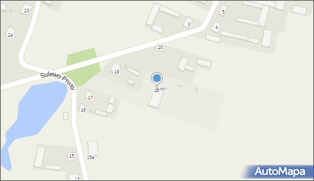 Sulewo-Prusy, Sulewo-Prusy, 18, mapa Sulewo-Prusy