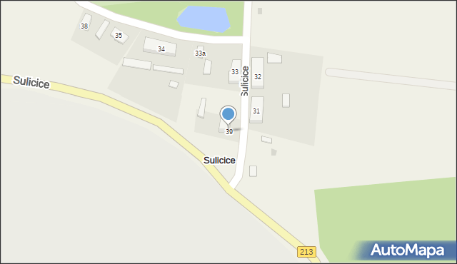 Sulicice, Sulicice, 39, mapa Sulicice