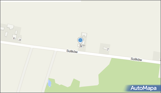 Sulików, Sulików, 28, mapa Sulików