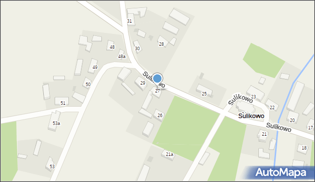 Sulikowo, Sulikowo, 27, mapa Sulikowo