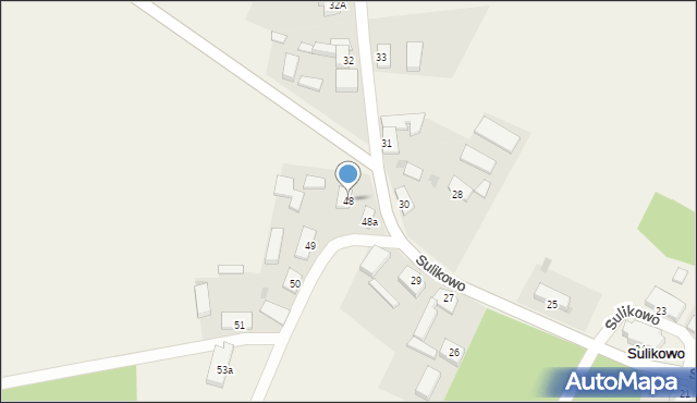 Sulikowo, Sulikowo, 48, mapa Sulikowo