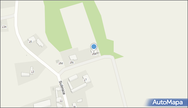 Sulimice, Sulimice, 16A, mapa Sulimice