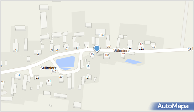 Sulimierz, Sulimierz, 15b, mapa Sulimierz