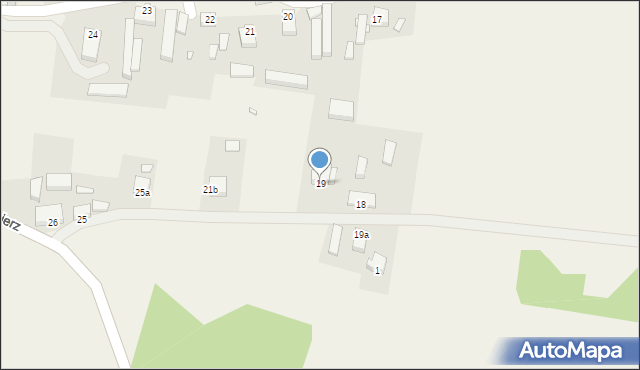 Sulimierz, Sulimierz, 19, mapa Sulimierz