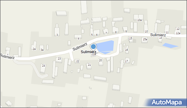 Sulimierz, Sulimierz, 21a, mapa Sulimierz
