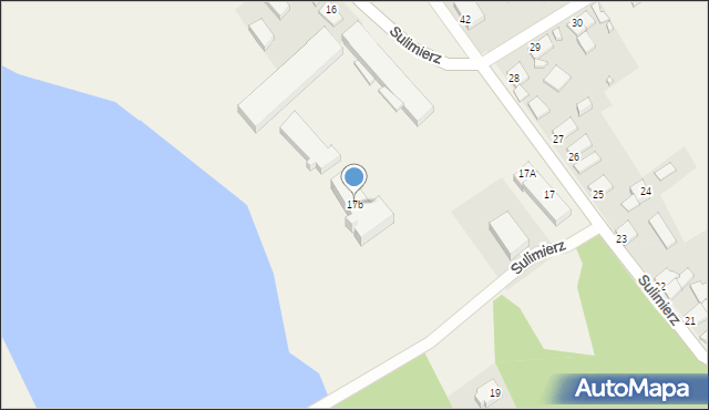 Sulimierz, Sulimierz, 17b, mapa Sulimierz
