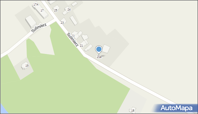 Sulimierz, Sulimierz, 21a, mapa Sulimierz