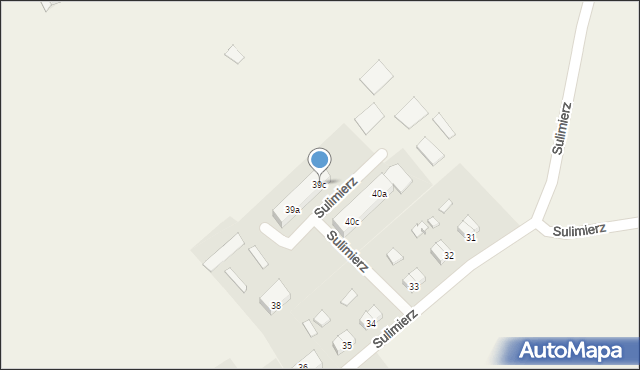 Sulimierz, Sulimierz, 39c, mapa Sulimierz