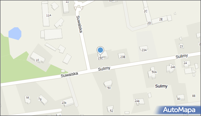 Sulimy, Sulimy, 23C, mapa Sulimy