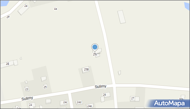 Sulimy, Sulimy, 25c, mapa Sulimy