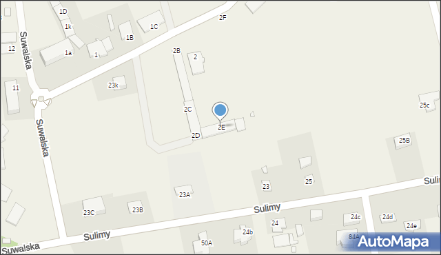 Sulimy, Sulimy, 2E, mapa Sulimy