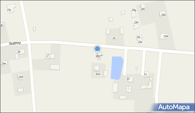 Sulimy, Sulimy, 30b, mapa Sulimy
