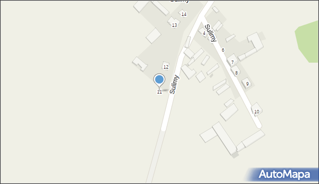 Sulimy, Sulimy, 11, mapa Sulimy