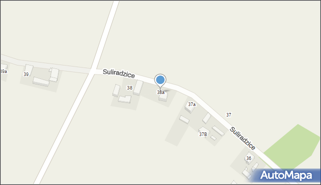 Suliradzice, Suliradzice, 38a, mapa Suliradzice