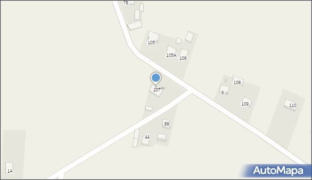 Sulisławice, Sulisławice, 107, mapa Sulisławice