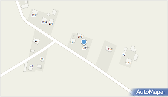 Sulisławice, Sulisławice, 109, mapa Sulisławice