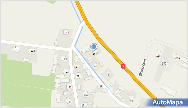 Sulisławice, Sulisławice, 45, mapa Sulisławice