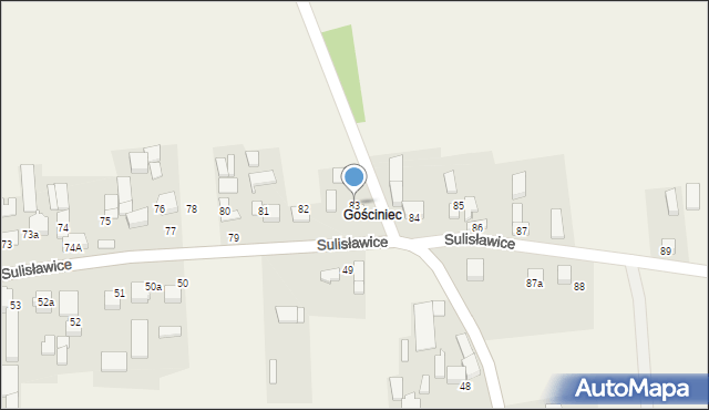 Sulisławice, Sulisławice, 83, mapa Sulisławice