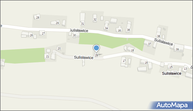 Sulisławice, Sulisławice, 19, mapa Sulisławice