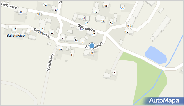 Sulisławice, Sulisławice, 6, mapa Sulisławice