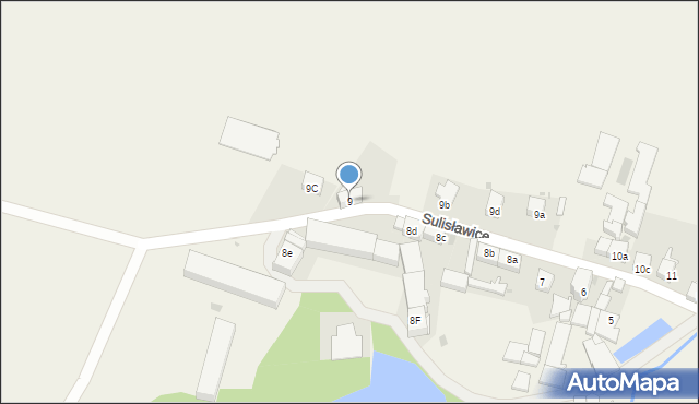 Sulisławice, Sulisławice, 9, mapa Sulisławice