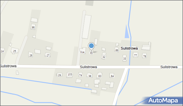 Sulistrowa, Sulistrowa, 31, mapa Sulistrowa