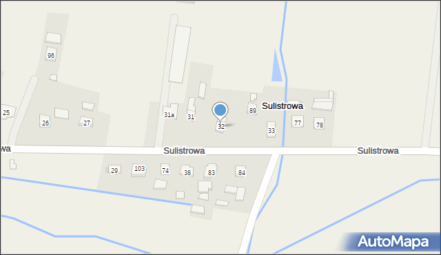 Sulistrowa, Sulistrowa, 32, mapa Sulistrowa