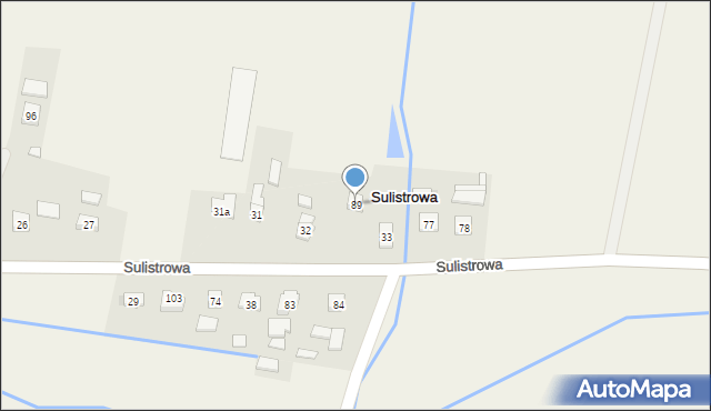 Sulistrowa, Sulistrowa, 89, mapa Sulistrowa