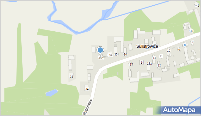 Sulistrowice, Sulistrowice, 33A, mapa Sulistrowice