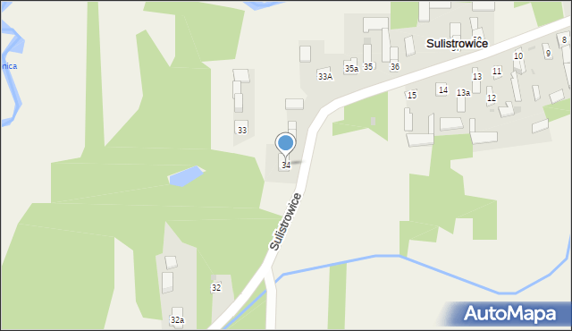 Sulistrowice, Sulistrowice, 34, mapa Sulistrowice