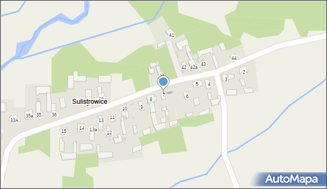 Sulistrowice, Sulistrowice, 7, mapa Sulistrowice