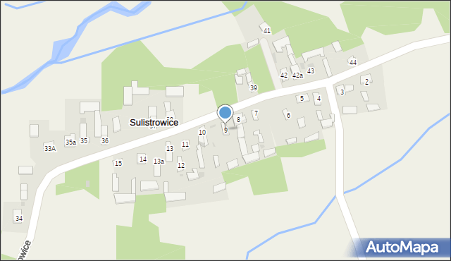 Sulistrowice, Sulistrowice, 9, mapa Sulistrowice