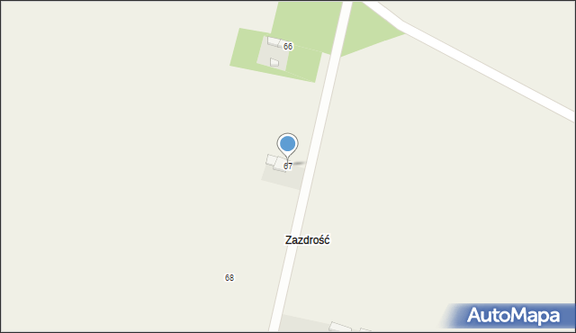 Suliszew, Suliszew, 67, mapa Suliszew