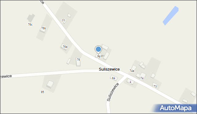 Suliszewice, Suliszewice, 75, mapa Suliszewice