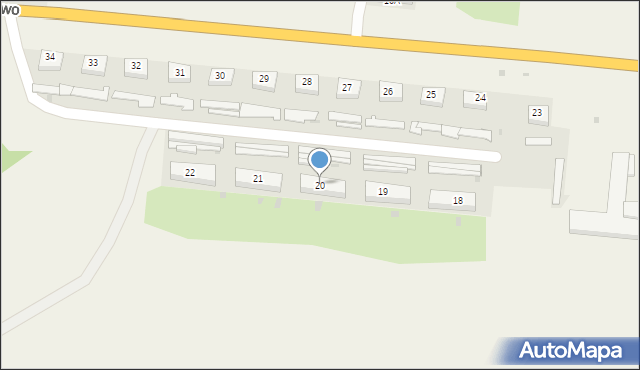 Suliszewo, Suliszewo, 20, mapa Suliszewo