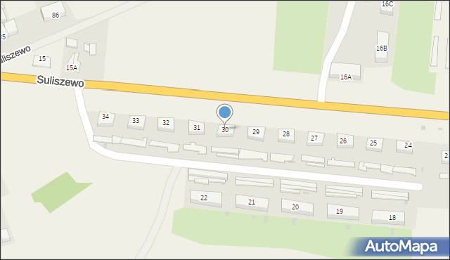 Suliszewo, Suliszewo, 30, mapa Suliszewo