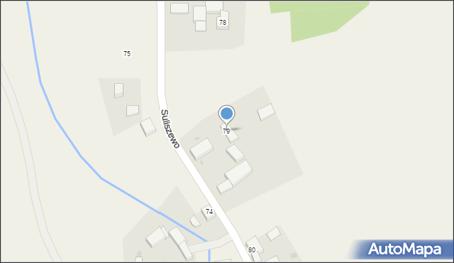 Suliszewo, Suliszewo, 79, mapa Suliszewo