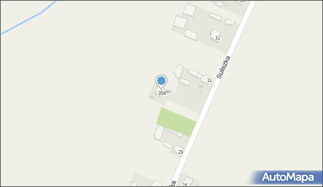 Suliszka, Suliszka, 30A, mapa Suliszka