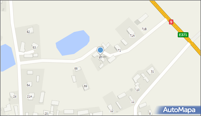 Suliszów, Suliszów, 67, mapa Suliszów