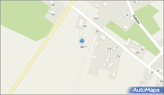 Sułków, Sułków, 36b, mapa Sułków