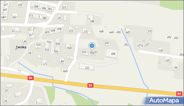 Sułków, Sułków, 531, mapa Sułków