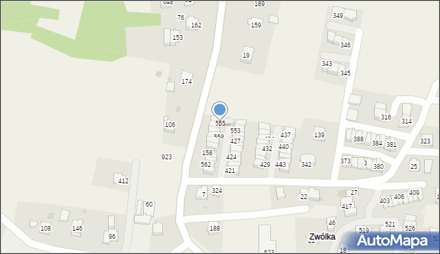 Sułków, Sułków, 556, mapa Sułków