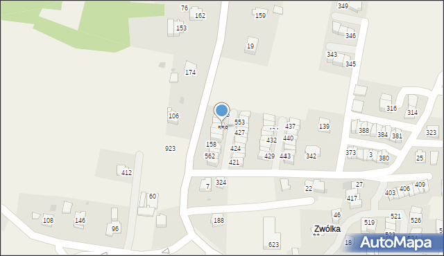 Sułków, Sułków, 558, mapa Sułków