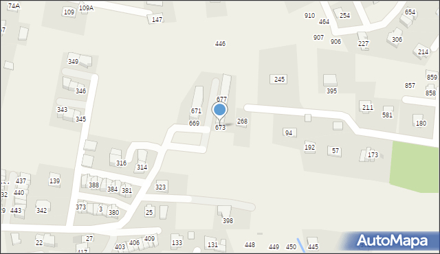 Sułków, Sułków, 673, mapa Sułków