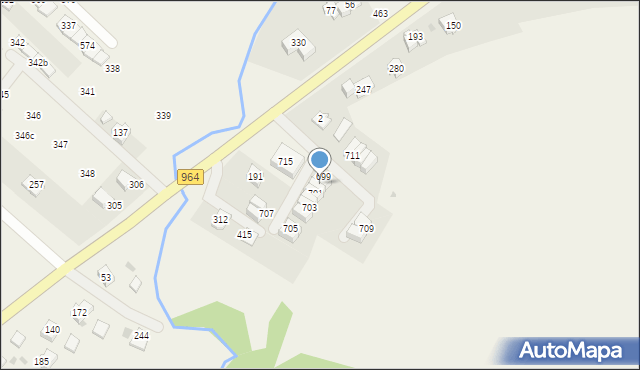 Sułków, Sułków, 700, mapa Sułków