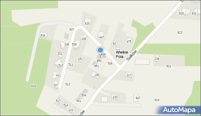 Sułków, Sułków, 849, mapa Sułków