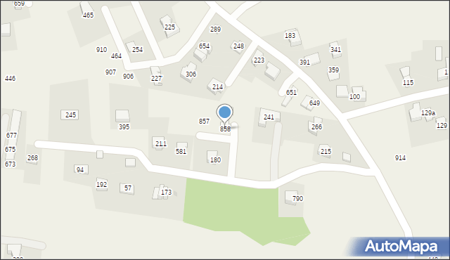 Sułków, Sułków, 858, mapa Sułków