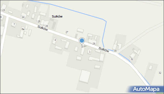 Sułków, Sułków, 2, mapa Sułków